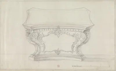 Ontwerp voor een altaartafel
