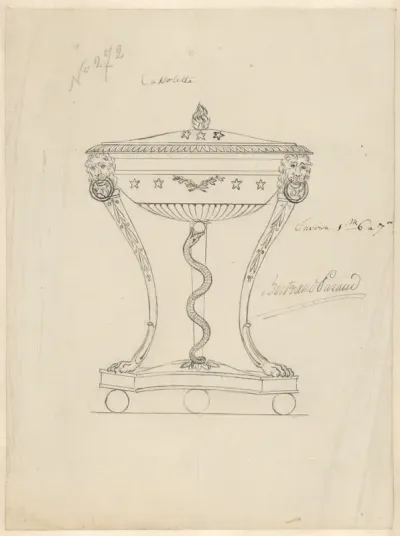 Ontwerp voor een cassolette