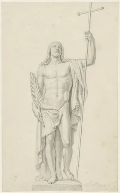Ontwerp voor een Christusbeeld