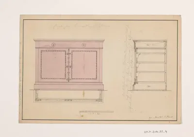Ontwerp voor een commode