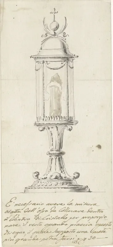 Ontwerp voor een cylindrische reliekhouder