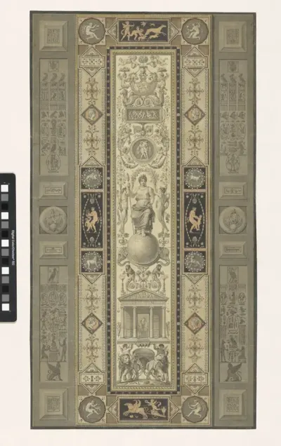 Ontwerp voor een decoratief paneel