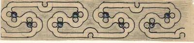 Ontwerp voor een decoratieve rand