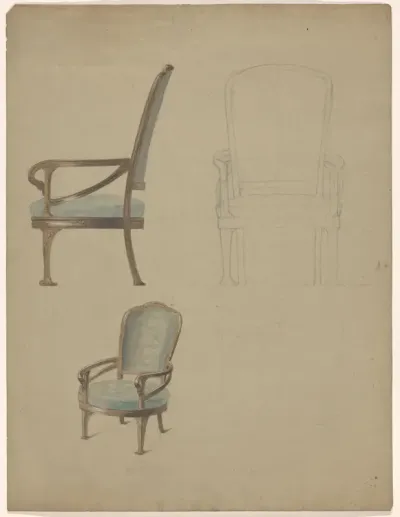 Ontwerp voor een fauteuil