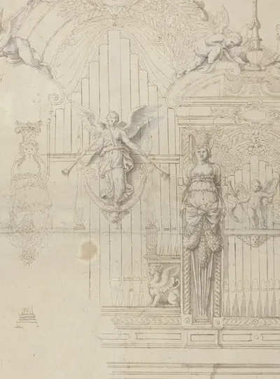 Ontwerp voor een monumentaal orgel