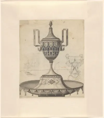 Ontwerp voor een mosterdpot
