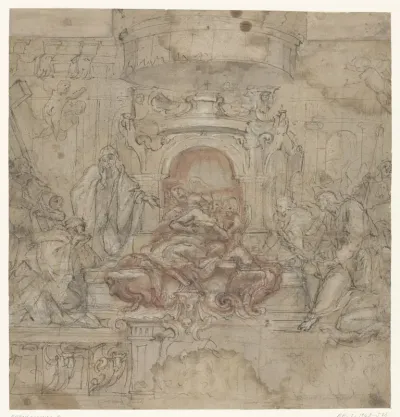 Ontwerp voor een scenografisch Paasaltaar