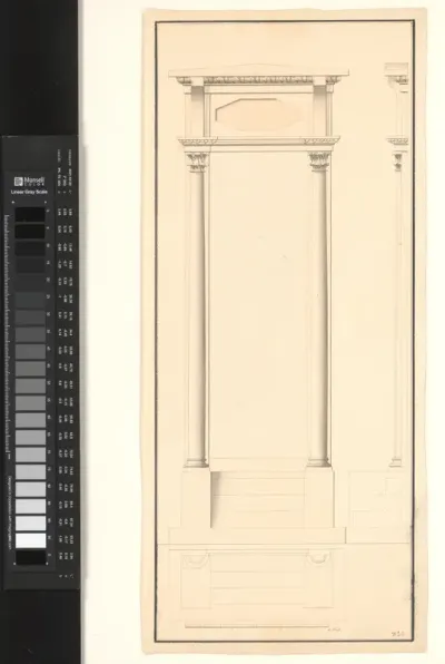 Ontwerp voor een spiegeltrumeau