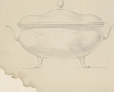 Ontwerp voor een terrine