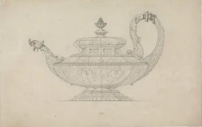 Ontwerp voor een theepot