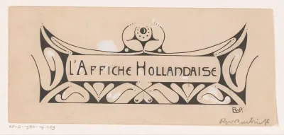 Ontwerp voor een titelhoofd