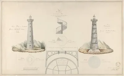 Ontwerp voor een vuurtoren (voor Zierikzee?)