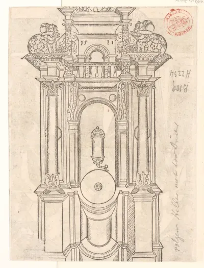 Ontwerp voor een wastafel