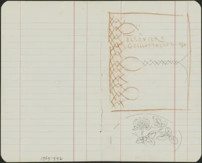 Ontwerp voor Elseviers Geïllustreerd Maandschrift