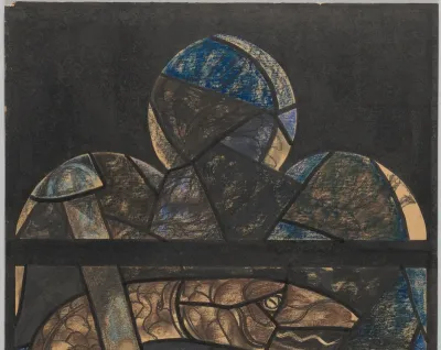 Ontwerp voor raam in het Noordertransept in de Dom te Utrecht