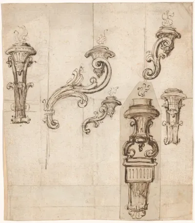Ontwerp voor wandlampen