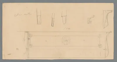 Ontwerpen voor details van meubels