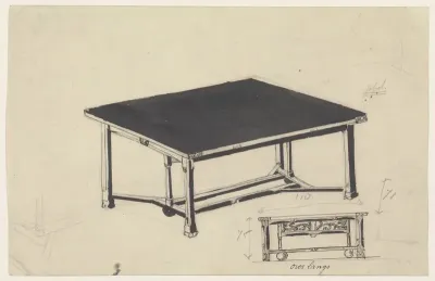 Ontwerpen voor een tafel