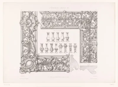 Ontwerpen voor friezen en balusters