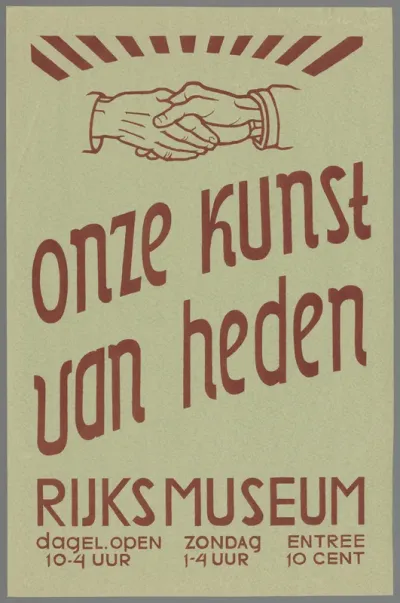 Onze Kunst van Heden, Rijksmuseum