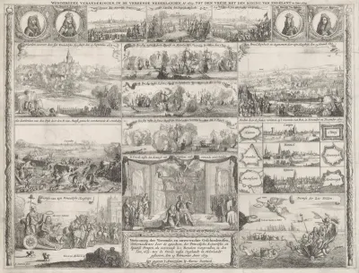 Oorlogshandelingen in de jaren 1673 en 1674 leidend tot de Vrede van Westminster met Engeland waarmee een eind kwam aan de Derde Engelse Oorlog