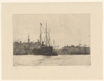 Oostelijk dok, te Amsterdam