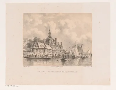 Ooster Oude Hoofdpoort in Rotterdam