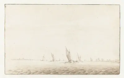 Oosterschelde voor Bergen op Zoom