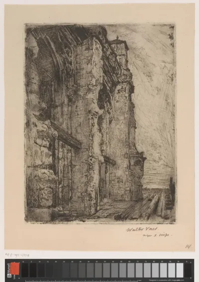 Op de toren van de Sint-Jacobskerk te Antwerpen