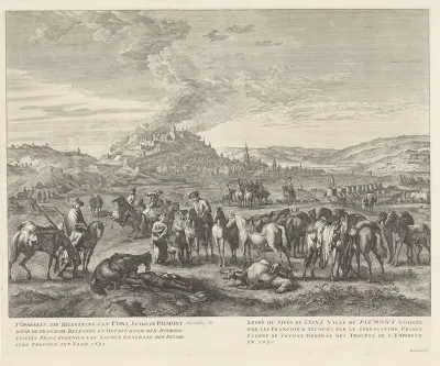 Opbreken van het beleg van Coni door de Fransen, 1691