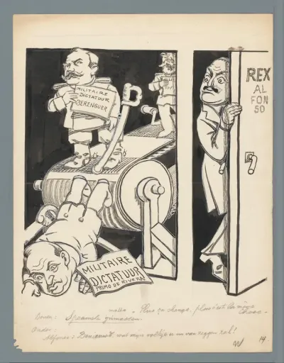Opeenvolging van Spaanse dictaturen