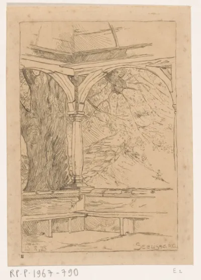 Open kapel in Seelisberg in Zwitserland