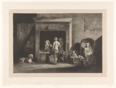 Openbaar schrijver aan zijn bureau
