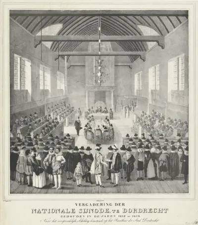 Opening van de Nationale Synode te Dordrecht, 1618