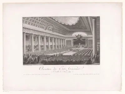 Opening van de Staten-Generaal in Versailles, 5 mei 1789