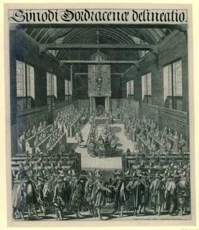 Opening van de synode van Dordrecht, 1618