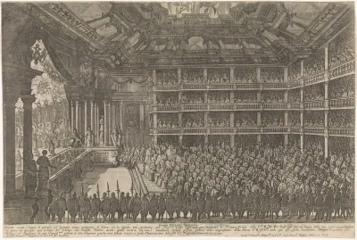 Operavoorstelling voor keizer Leopold I, 1668
