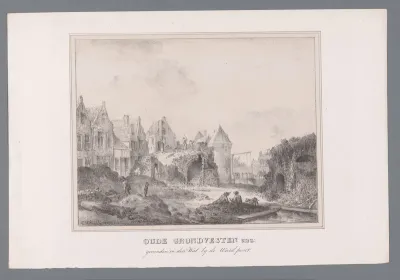 Opgravingen oude grondvesten Utrecht