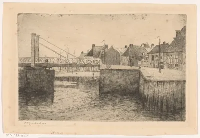 Ophaalbrug in Harlingen