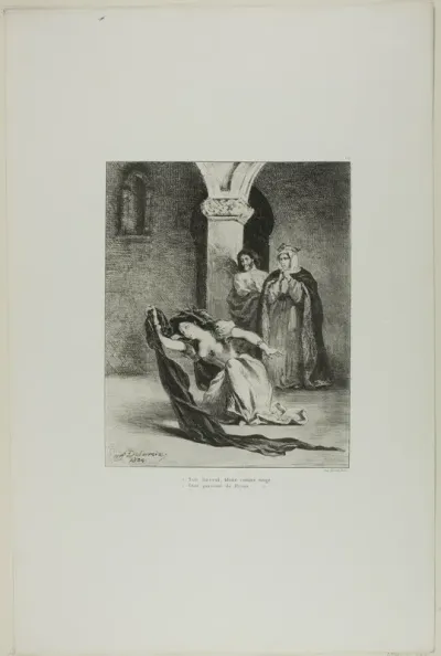 Ophelia's Song, plate 12 from Hamlet
