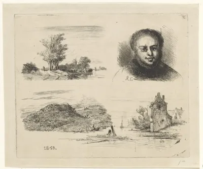 Oprichtingsets van de Haagsche Etsclub