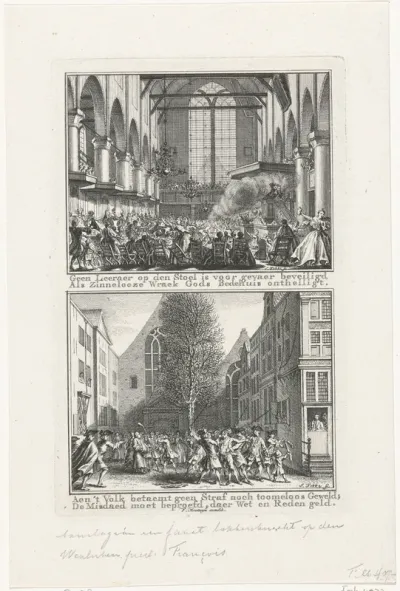 Oproer op het Walenplein te Amsterdam, 1755