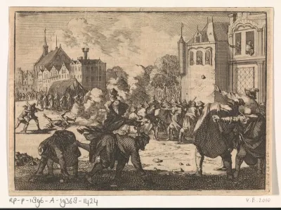 Oproer te Lublin tijdens de begrafenis van een niet-katholiek, 1632