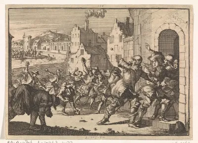 Oproer te Wenen als gevolg van antisemitische acties, 1617