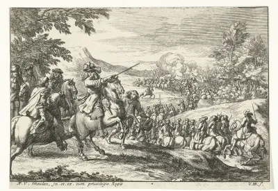 Optrekkende cavalerie