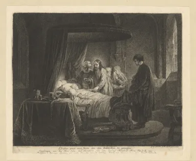 Opwekking van de dochter van Jaïrus
