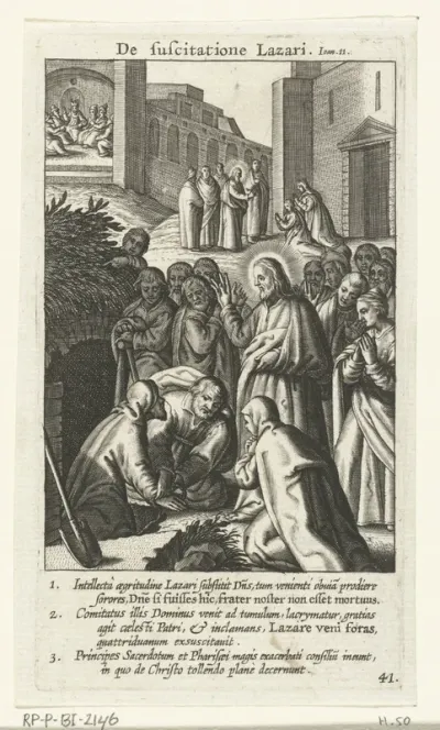 Opwekking van Lazarus door Christus