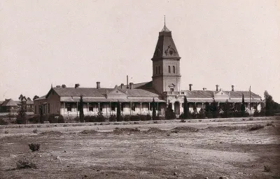 Orange Free State, South Africa: the Government buildings in Bloemfontein
