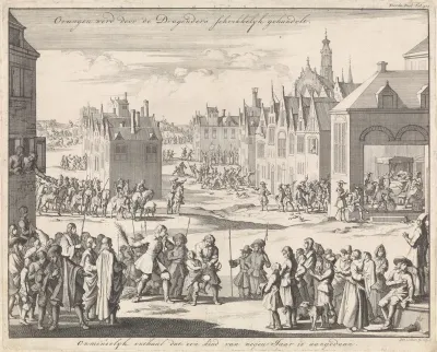 Orange opgeschrikt door gruwelijke daden van de cavalerie, 1685