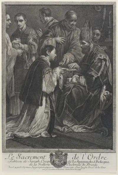 Ordination, from "The Seven Sacraments"
